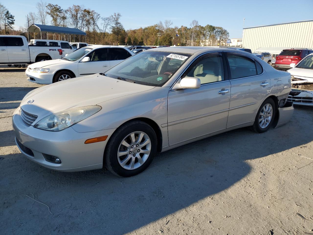 2004 Lexus ES VIN JTHBA30G845001277