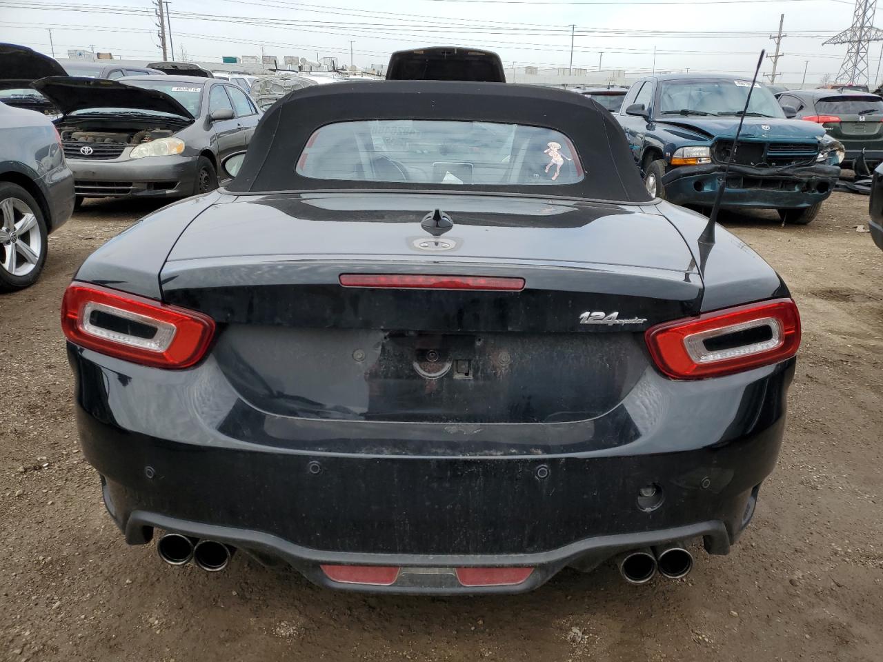 2018 Fiat 124 Spider VIN JC1NFAEK6J0139343 Copart auction photo, side damage thumbnail 6