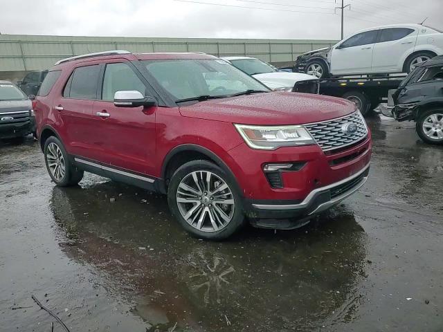 2018 Ford Explorer VIN 1FM5K8HT5JGC93573 Copart auction photo, rear end / side damage thumbnail 12