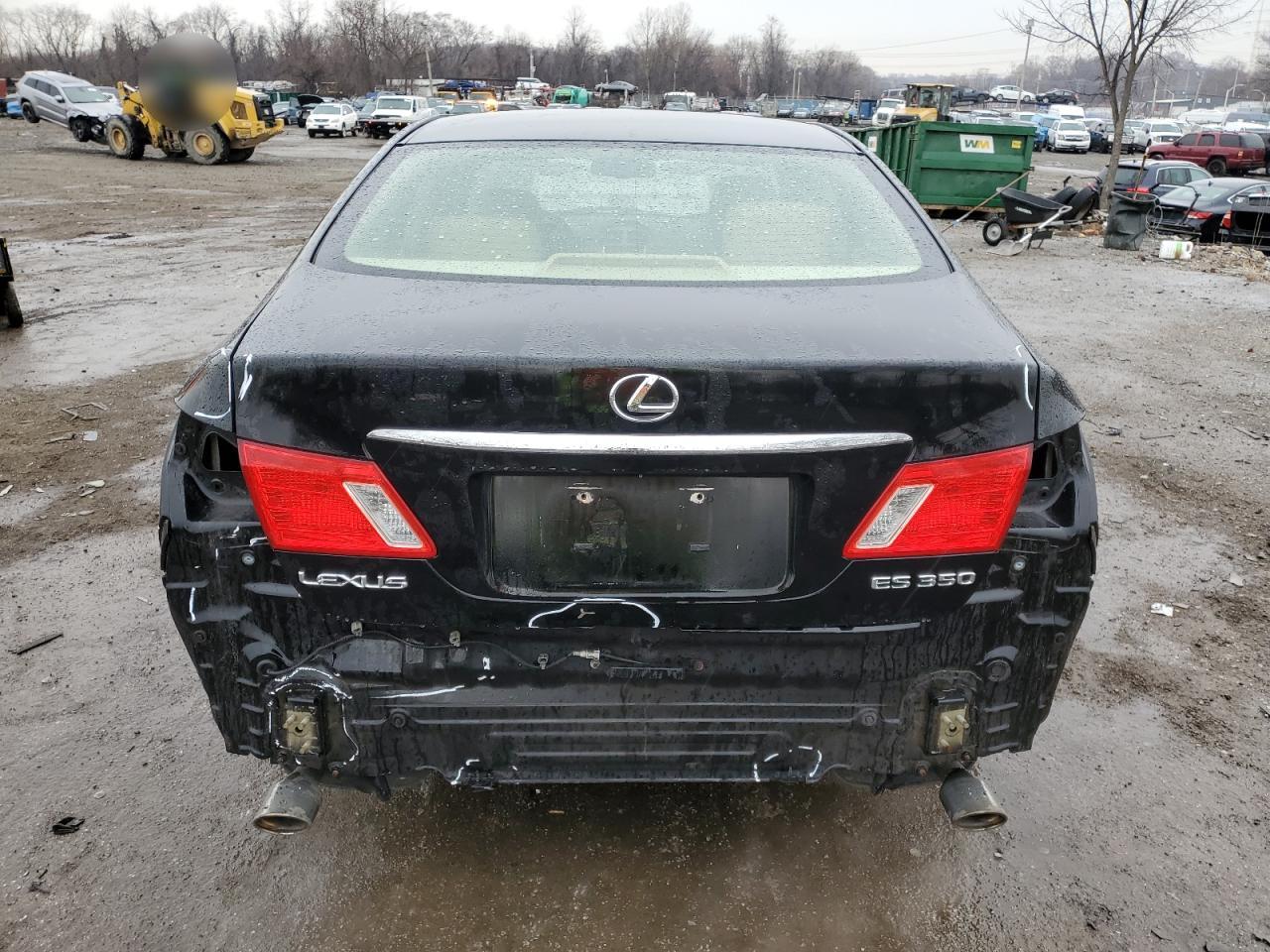 2008 Lexus ES VIN JTHBJ46G882176357 Copart auction photo, rear end / minor dent/scratches damage thumbnail 6