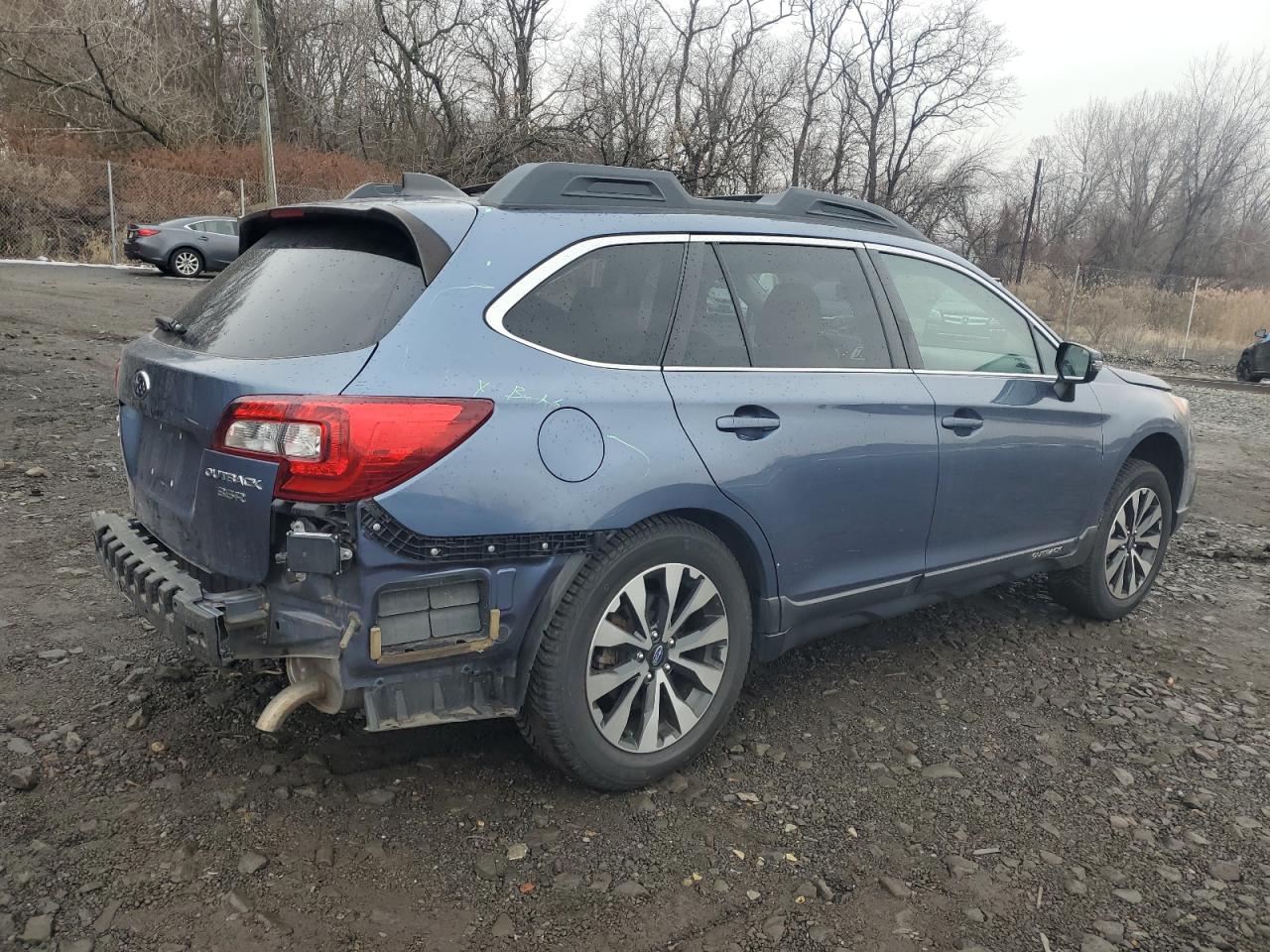2017 Subaru Outback VIN 4S4BSENCXH3364838 Copart auction photo, side / rear end damage thumbnail 3
