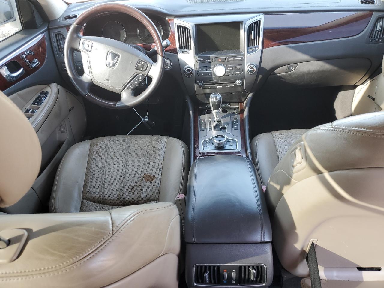 2011 Hyundai Equus VIN KMHGH4JF1BU029323 Copart auction photo, front end / minor dent/scratches damage thumbnail 8