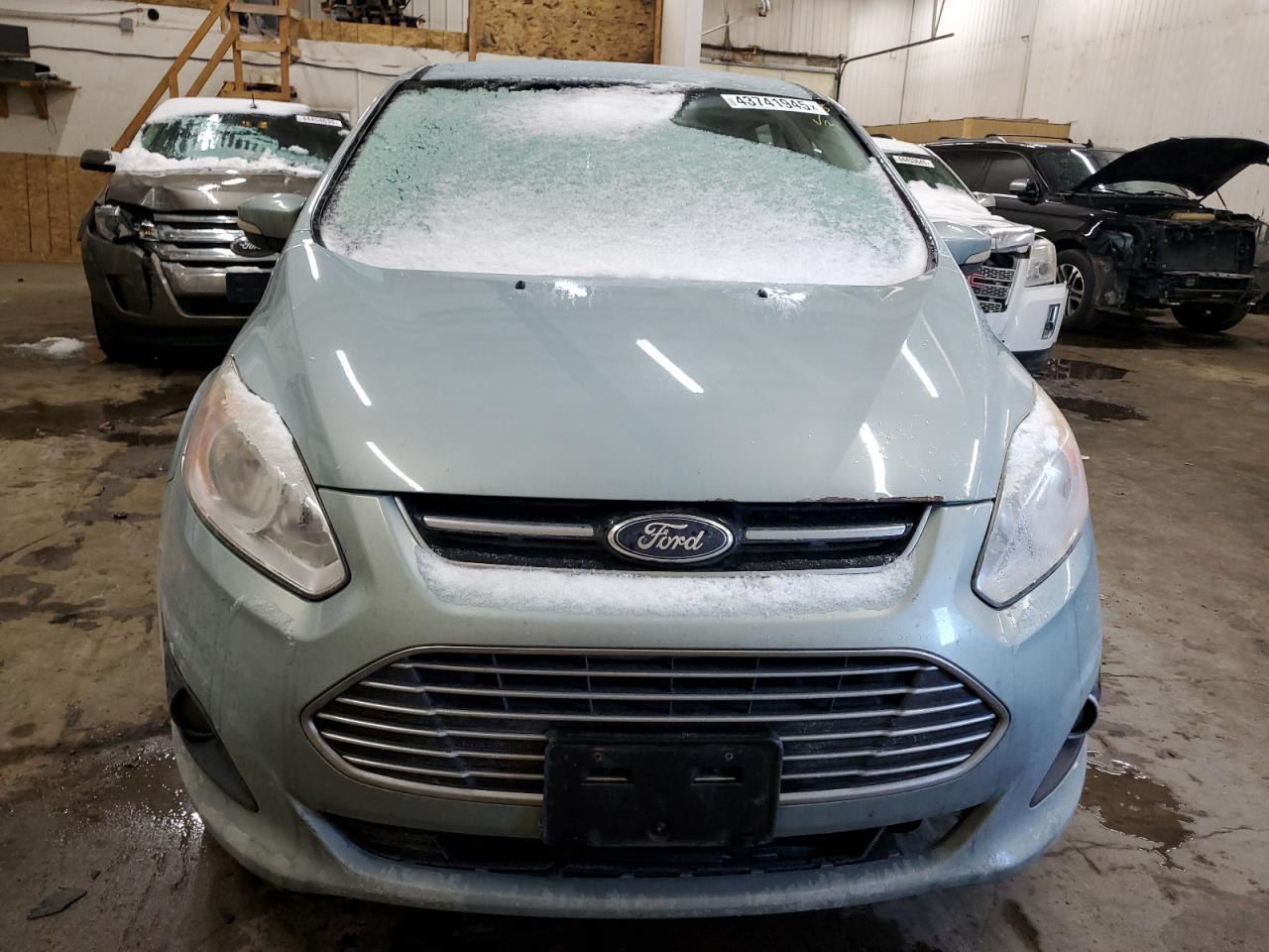 2013 Ford C-MAX VIN 1FADP5BU1DL522317 Copart auction photo, rear end damage thumbnail 5