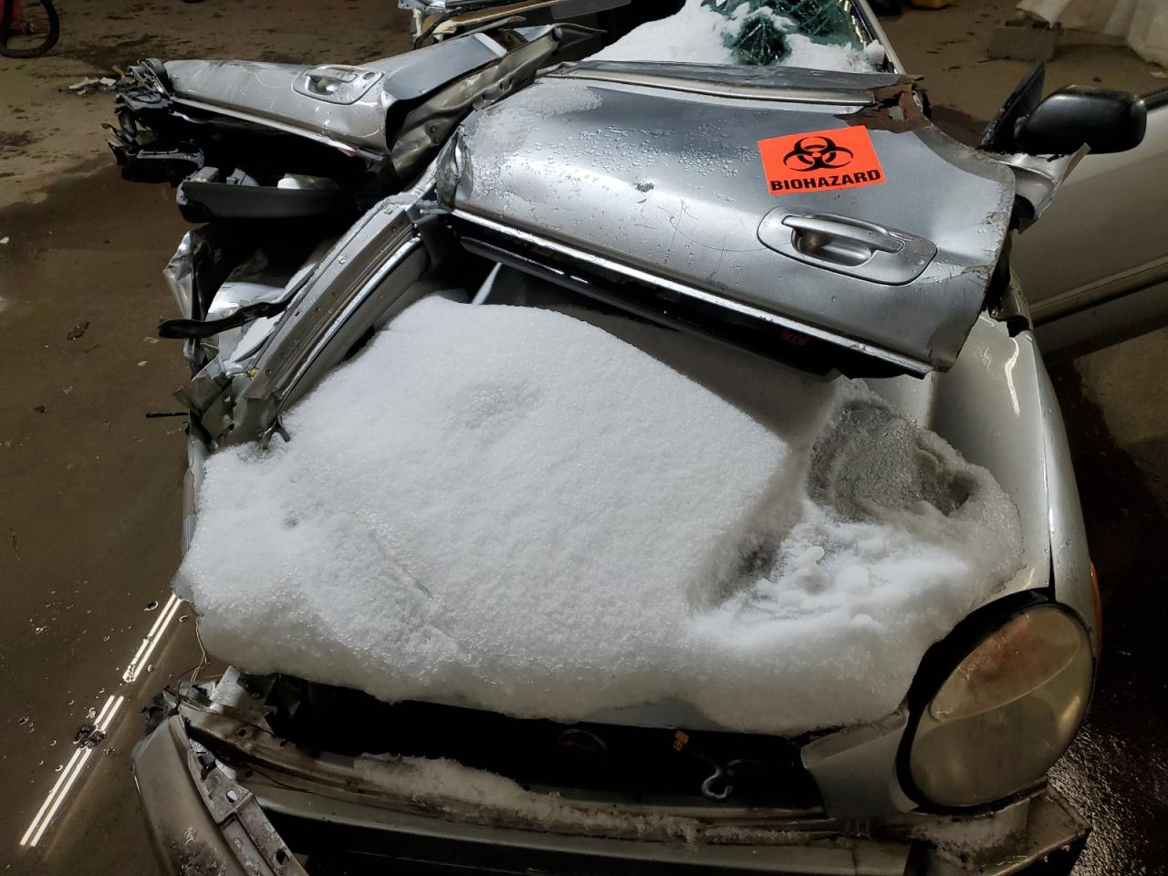 2002 Subaru Impreza VIN JF1GG68552H829900 Copart auction photo, all over damage thumbnail 13