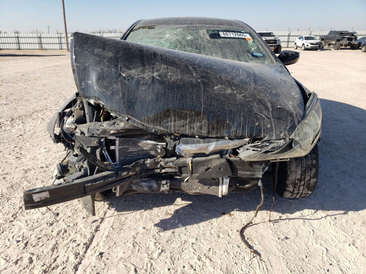 2013 Hyundai Sonata VIN 5NPEC4ACXDH540770 Copart auction photo, front end damage thumbnail 5