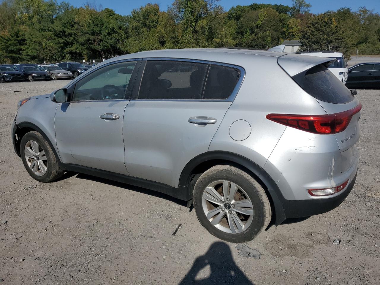 2018 KIA Sportage VIN KNDPM3AC0J7385503 Copart auction photo, front end damage thumbnail 2