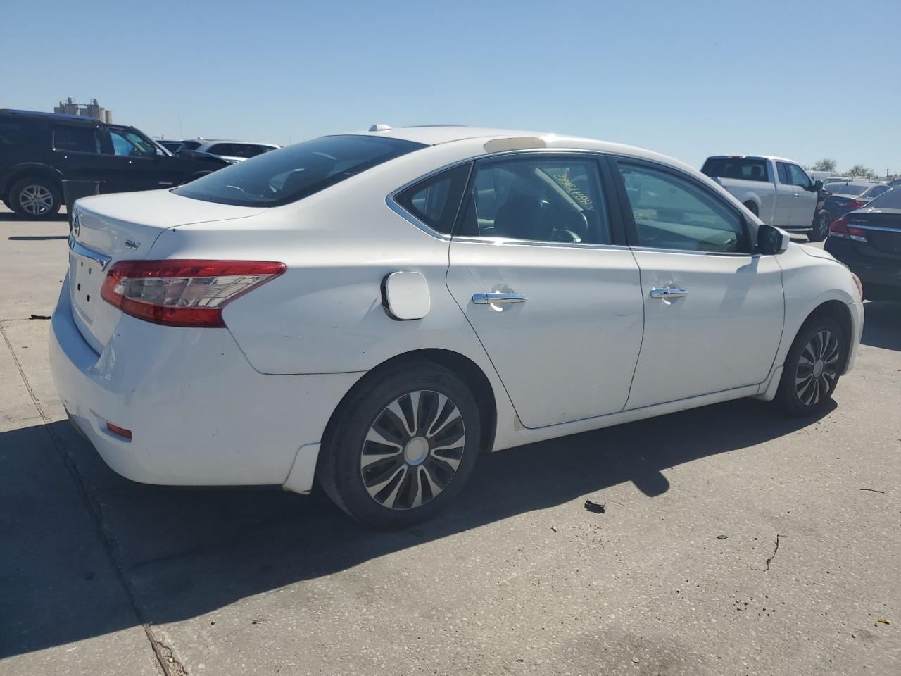 2015 Nissan Sentra VIN 3N1AB7APXFY295614 Copart auction photo, mechanical damage thumbnail 3