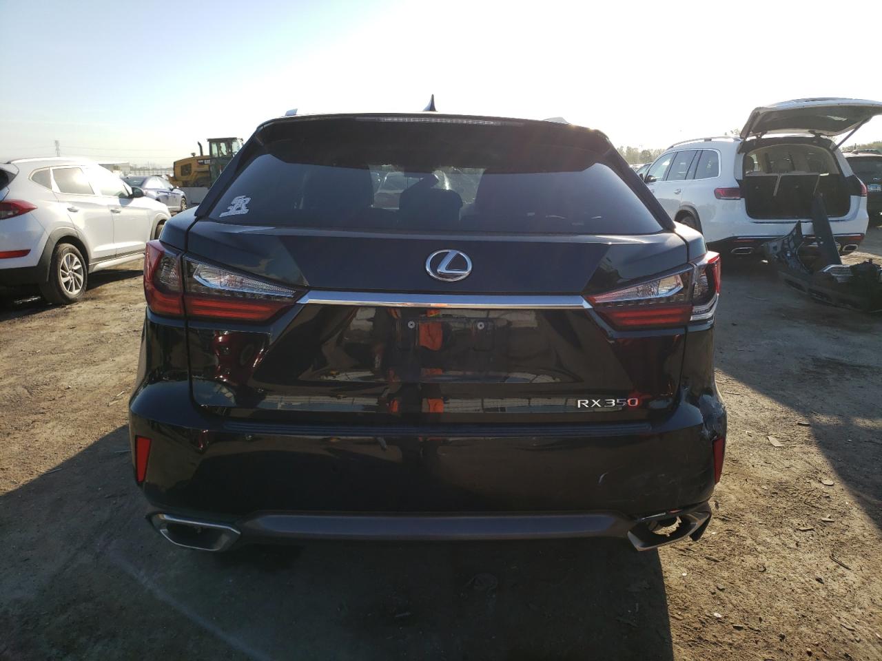 2016 Lexus RX VIN JTJBZMCA1G2005214 Copart auction photo, front end / undercarriage damage thumbnail 6