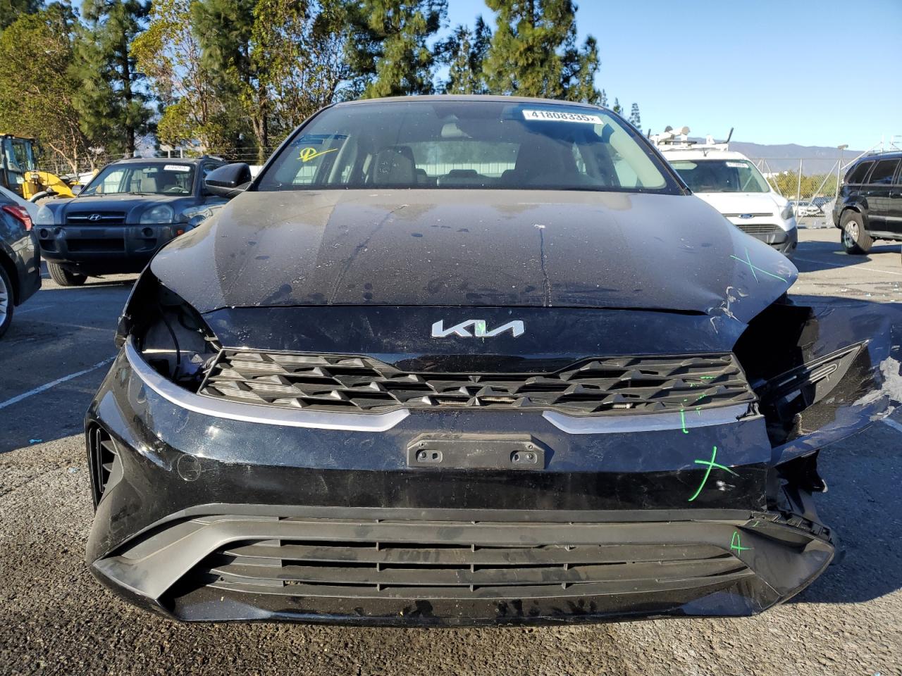 2022 KIA Forte VIN 3KPF24AD7NE435464 Copart auction photo, front end damage thumbnail 5