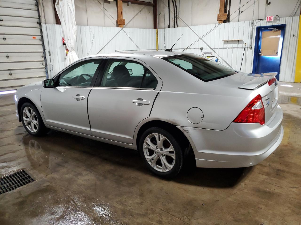 2012 Ford Fusion VIN 3FAHP0HA1CR103112 Copart auction photo, side damage thumbnail 2
