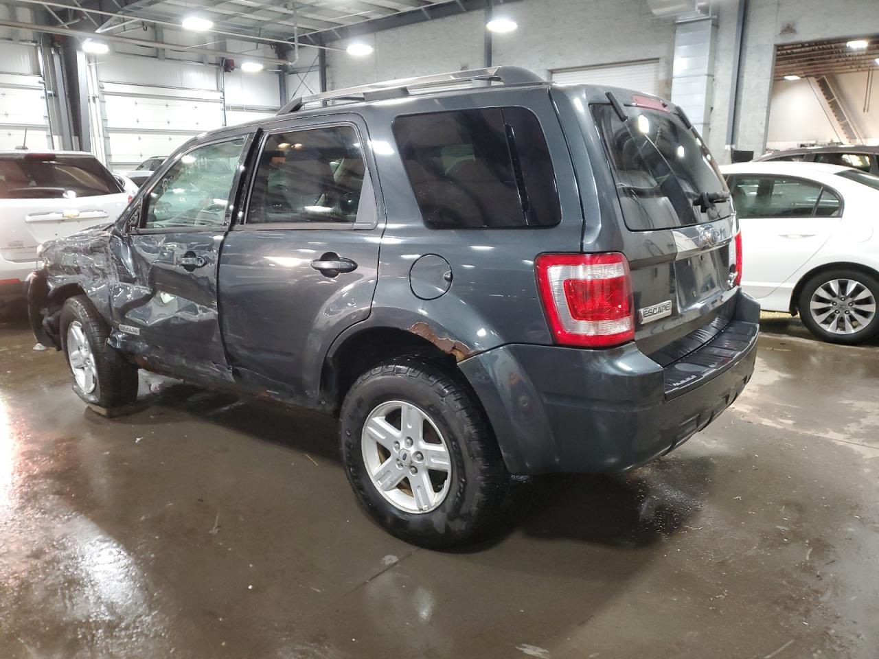 2008 Ford Escape VIN 1FMCU49H98KE45396 Copart auction photo, front end / side damage thumbnail 2