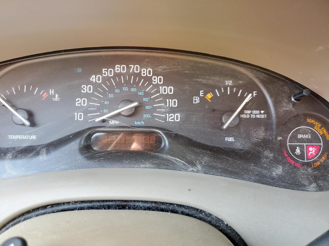 2001 Buick Century VIN 2G4WY55J511122839 Copart auction photo, front end damage thumbnail 9