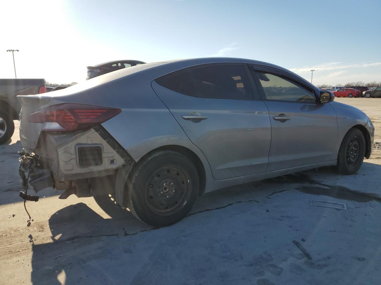 2020 Hyundai Elantra VIN KMHD74LFXLU919209 Copart auction photo, rear end / front end damage thumbnail 3