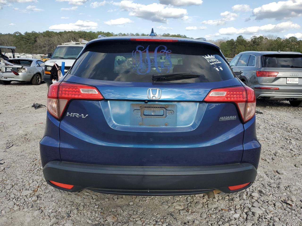 2016 Honda HR-V VIN 3CZRU5H71GM704848 Copart auction photo, front end damage thumbnail 6