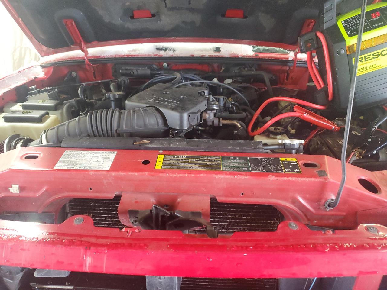2004 Ford Ranger VIN 1FTZR45EX4PA41046 Copart auction photo, rollover / all over damage thumbnail 11