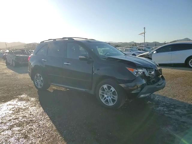 2007 Acura MDX VIN 2HNYD28427H505287 Copart auction photo, front end damage thumbnail 12