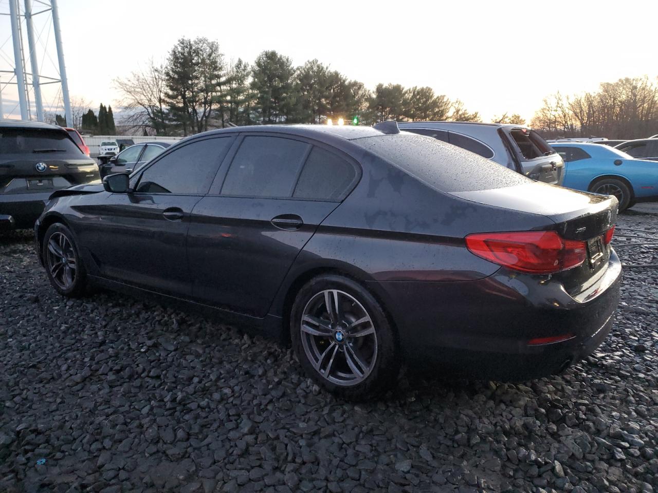 2018 BMW 5er VIN WBAJA7C50JWC75111 Copart auction photo, front end damage thumbnail 2