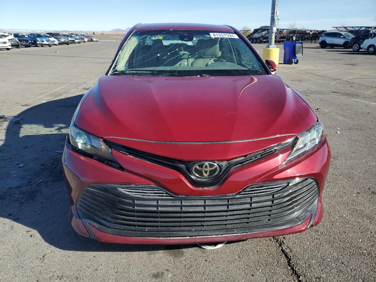 2018 Toyota Camry VIN 4T1B11HK2JU592928 Copart auction photo, side damage thumbnail 5