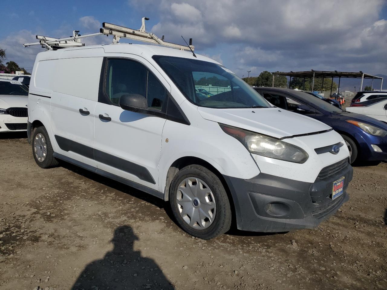 2015 Ford Transit VIN NM0LS7E72F1213845 Copart auction photo, minor dent/scratches damage thumbnail 4