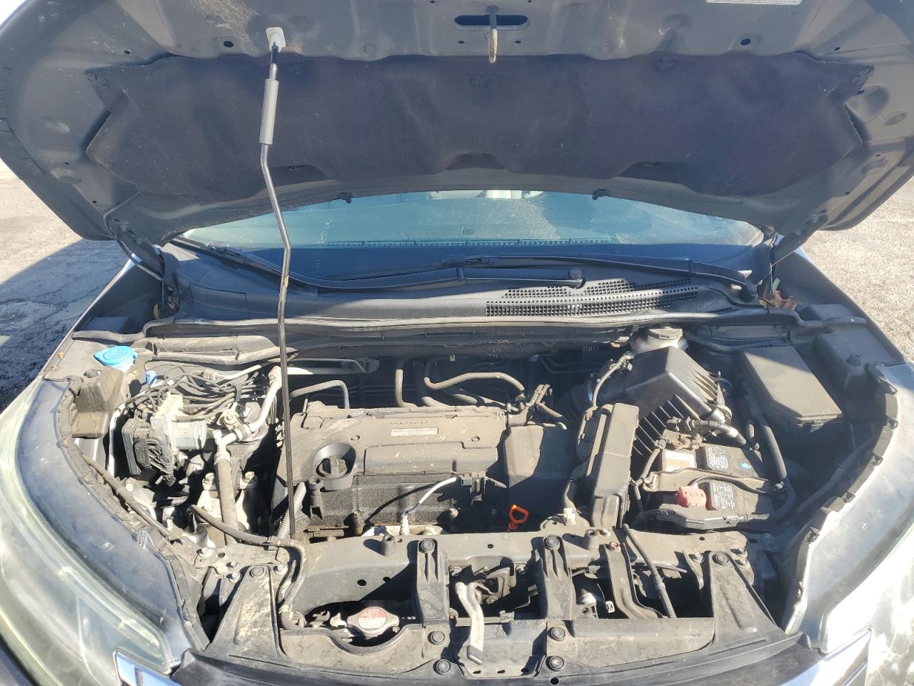 2016 Honda CR-V VIN 2HKRM4H71GH666690 Copart auction photo, front end / undercarriage damage thumbnail 12