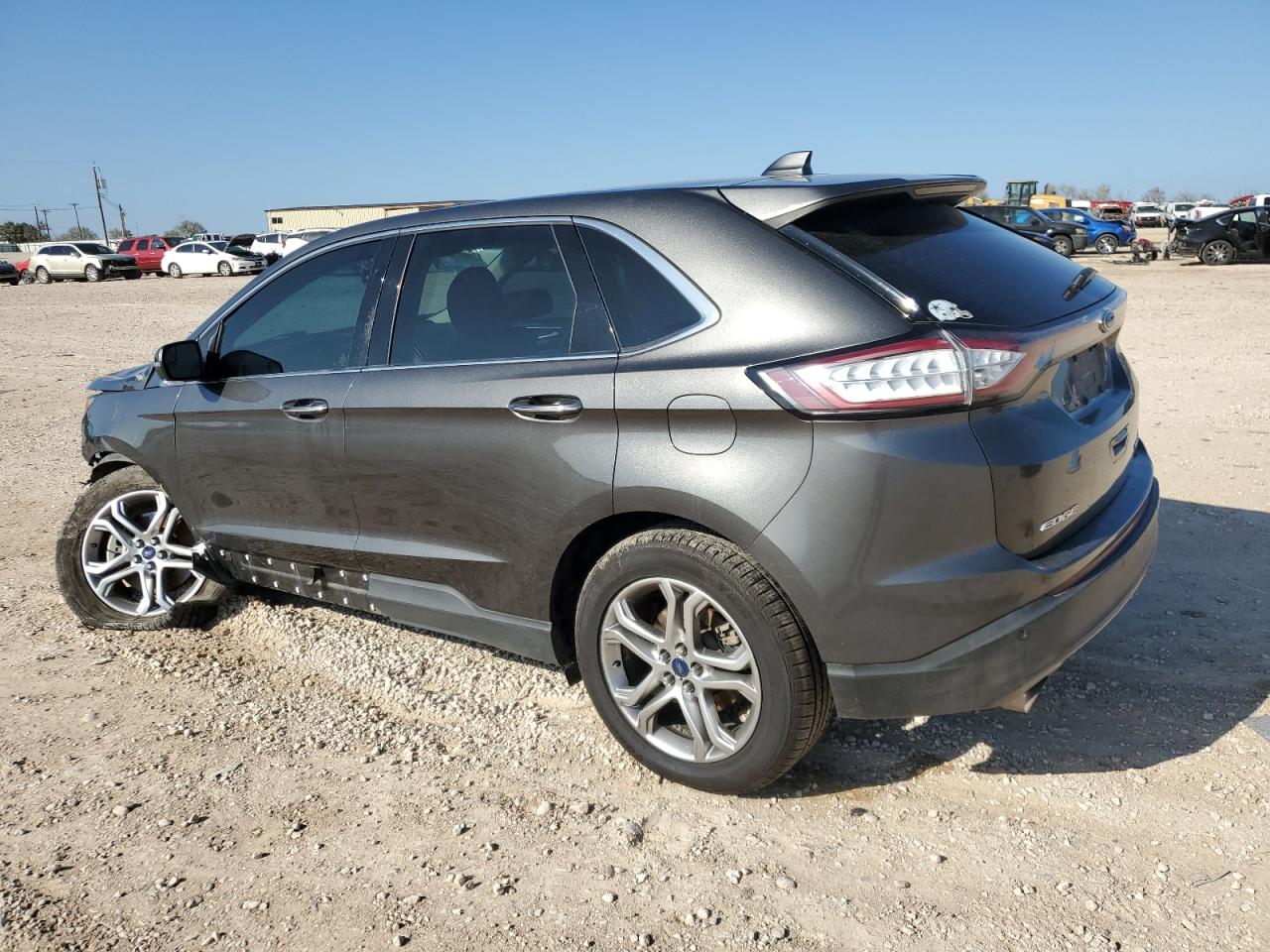 2016 Ford Edge VIN 2FMPK3K81GBB05857 Copart auction photo, all over / undercarriage damage thumbnail 2