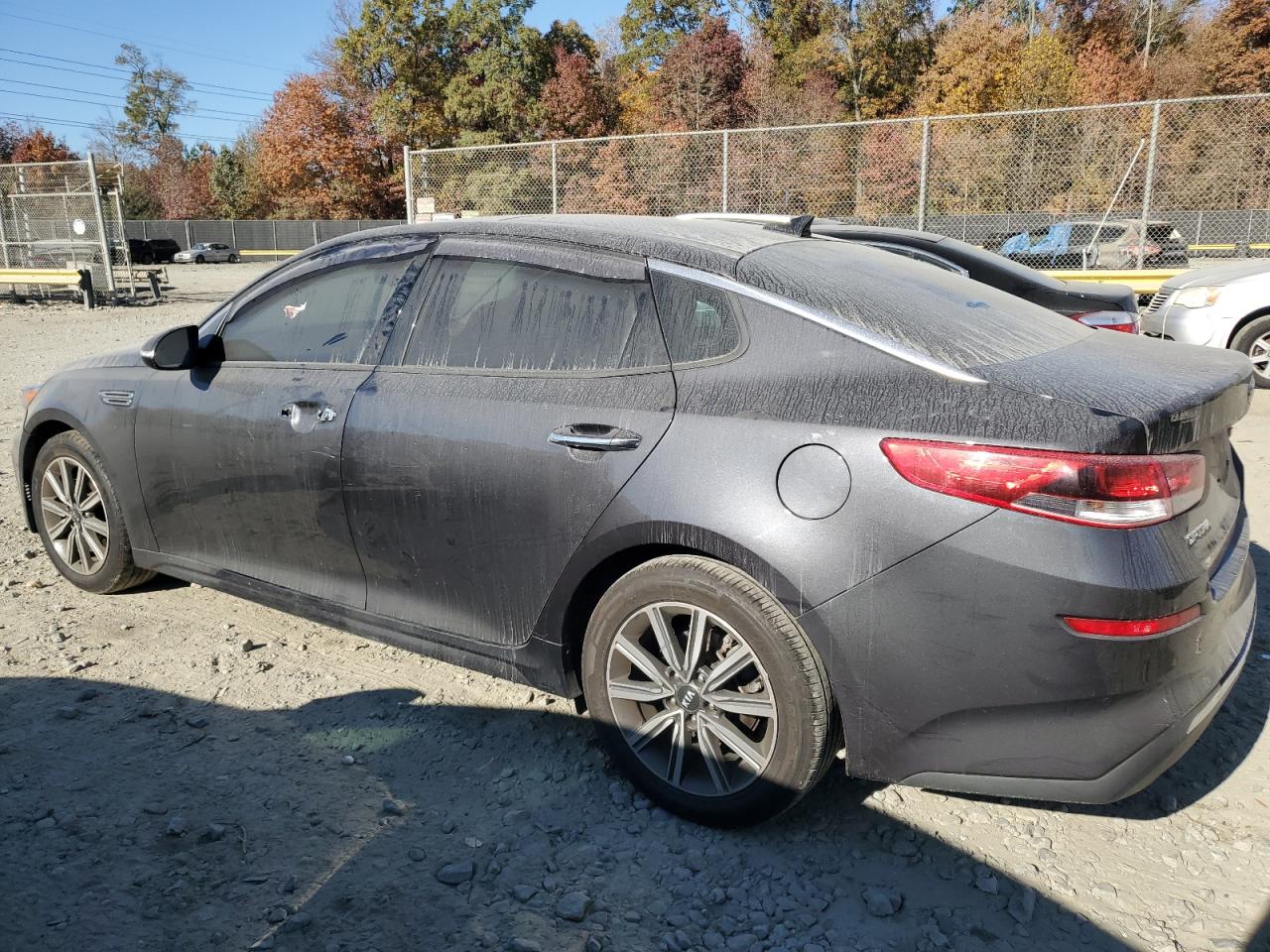 2019 KIA Optima VIN 5XXGT4L30KG295041 Copart auction photo, side / vandalism damage thumbnail 2