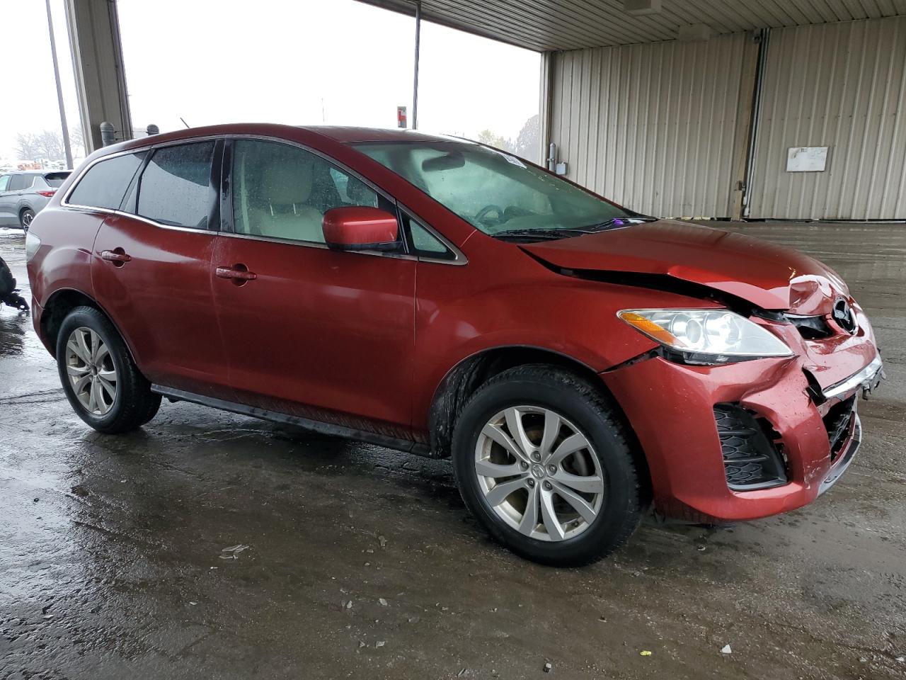 2010 Mazda CX-7 VIN JM3ER4W31A0302085 Copart auction photo, front end damage thumbnail 4