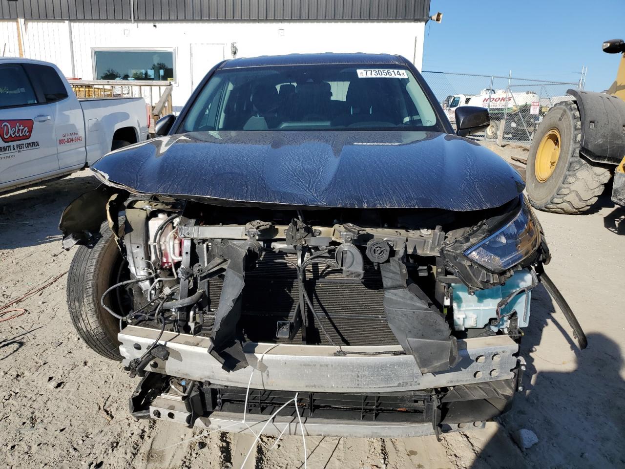 2020 Toyota Highlander VIN 5TDZARAH3LS501575 Copart auction photo, front end damage thumbnail 5
