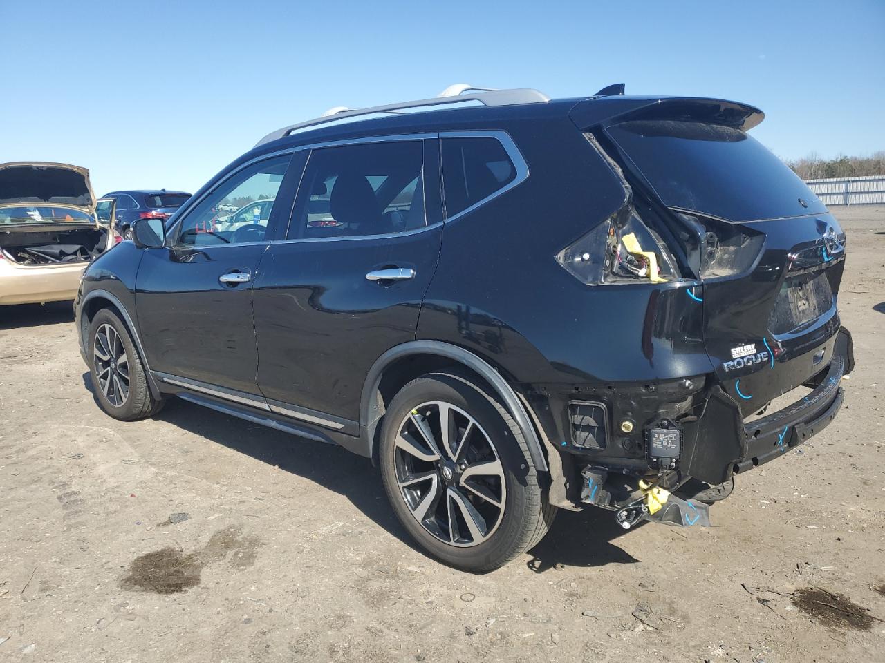 2018 Nissan Rogue VIN JN8AT2MT5JW492507 Copart auction photo, rear end / minor dent/scratches damage thumbnail 2