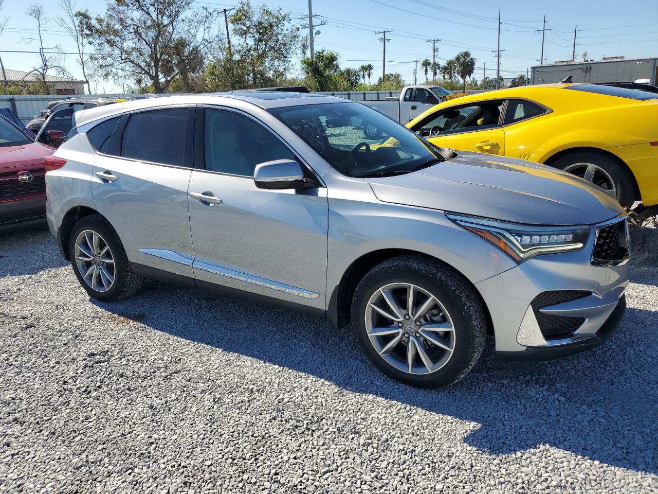 2019 Acura RDX VIN 5J8TC1H54KL008924 Copart auction photo, water/flood damage thumbnail 4
