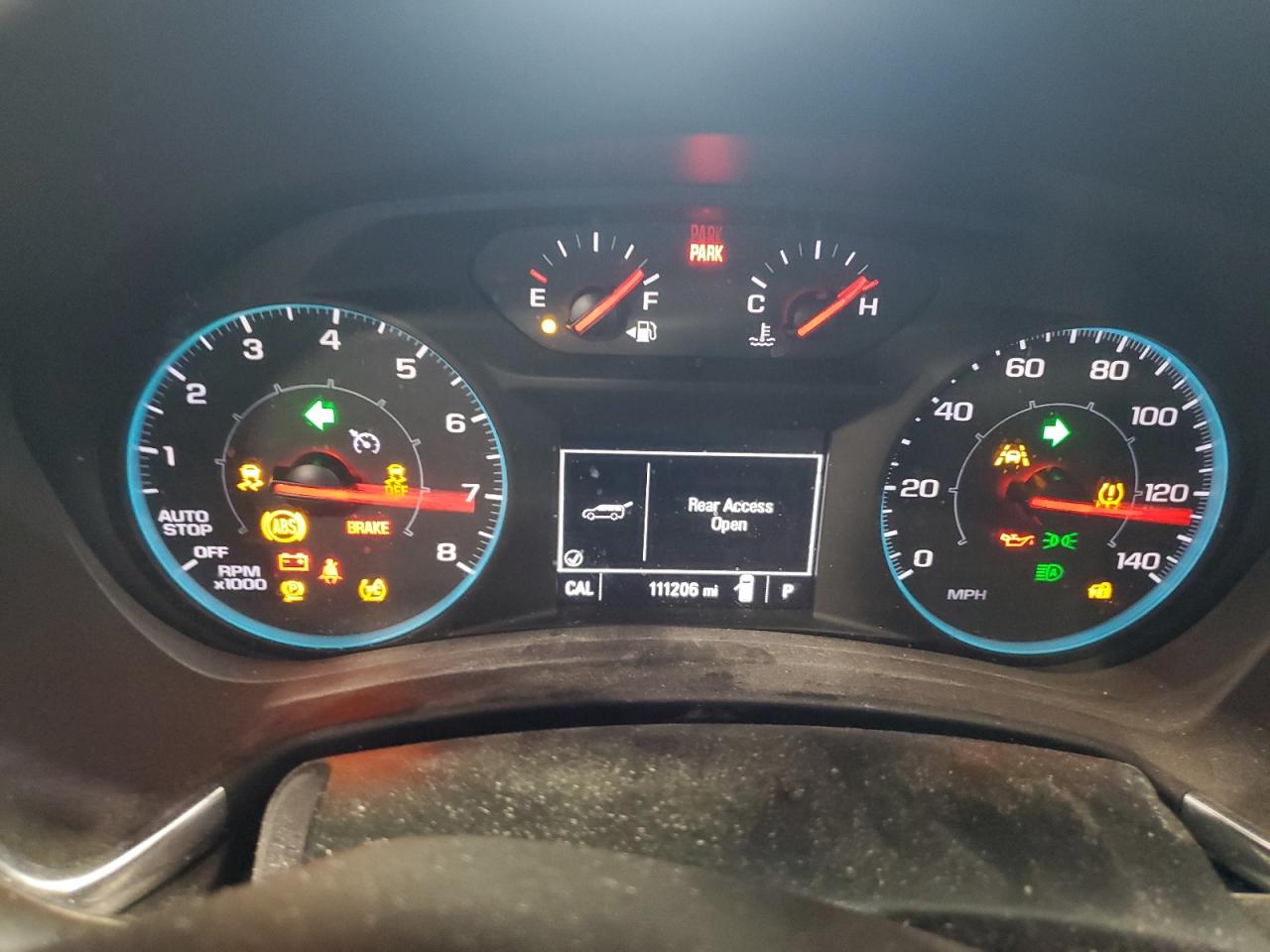 2020 Chevrolet Equinox VIN 2GNAXHEV3L6210582 Copart auction photo, front end damage thumbnail 9