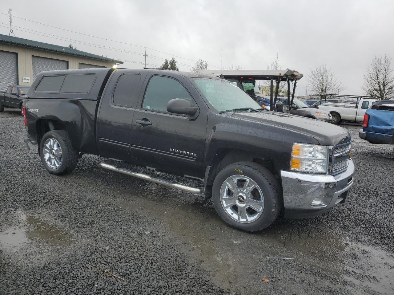2012 Chevrolet Silverado VIN 1GCRKSE7XCZ123937 Copart auction photo, rear end / side damage thumbnail 4