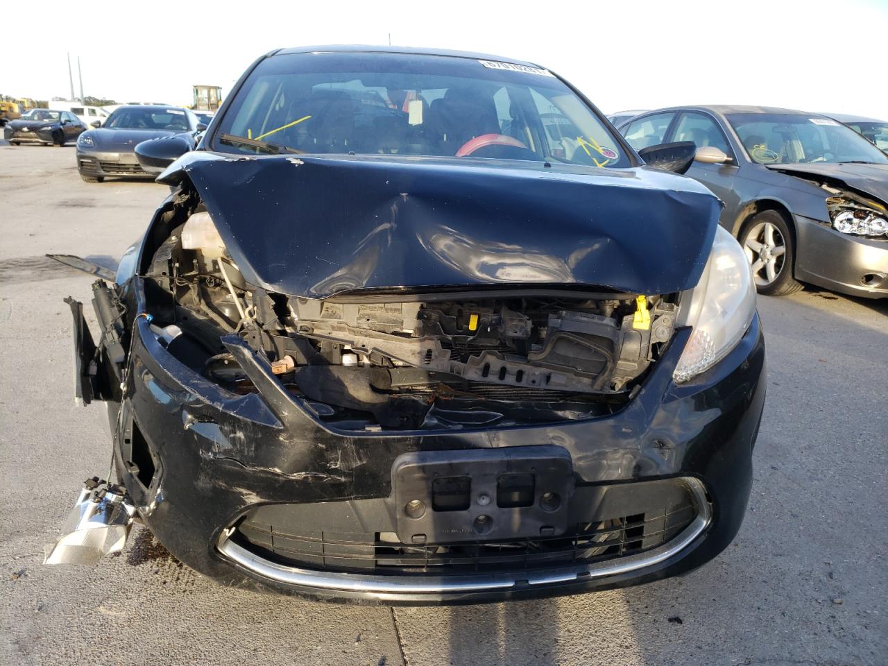 2012 Ford Fiesta VIN 3FADP4BJ8CM111137 Copart auction photo, all over / minor dent/scratches damage thumbnail 9