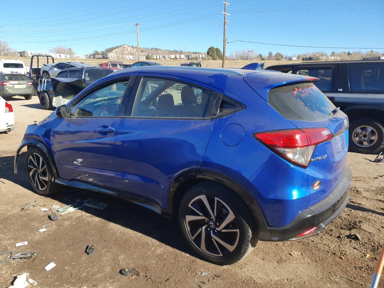 2019 Honda HR-V VIN 3CZRU6H13KG720008 Copart auction photo, front end damage thumbnail 2