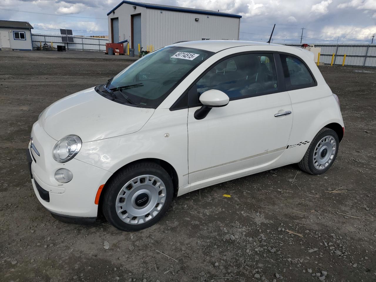 2013 Fiat 500 VIN 3C3CFFAR2DT513484 - Copart auction photo