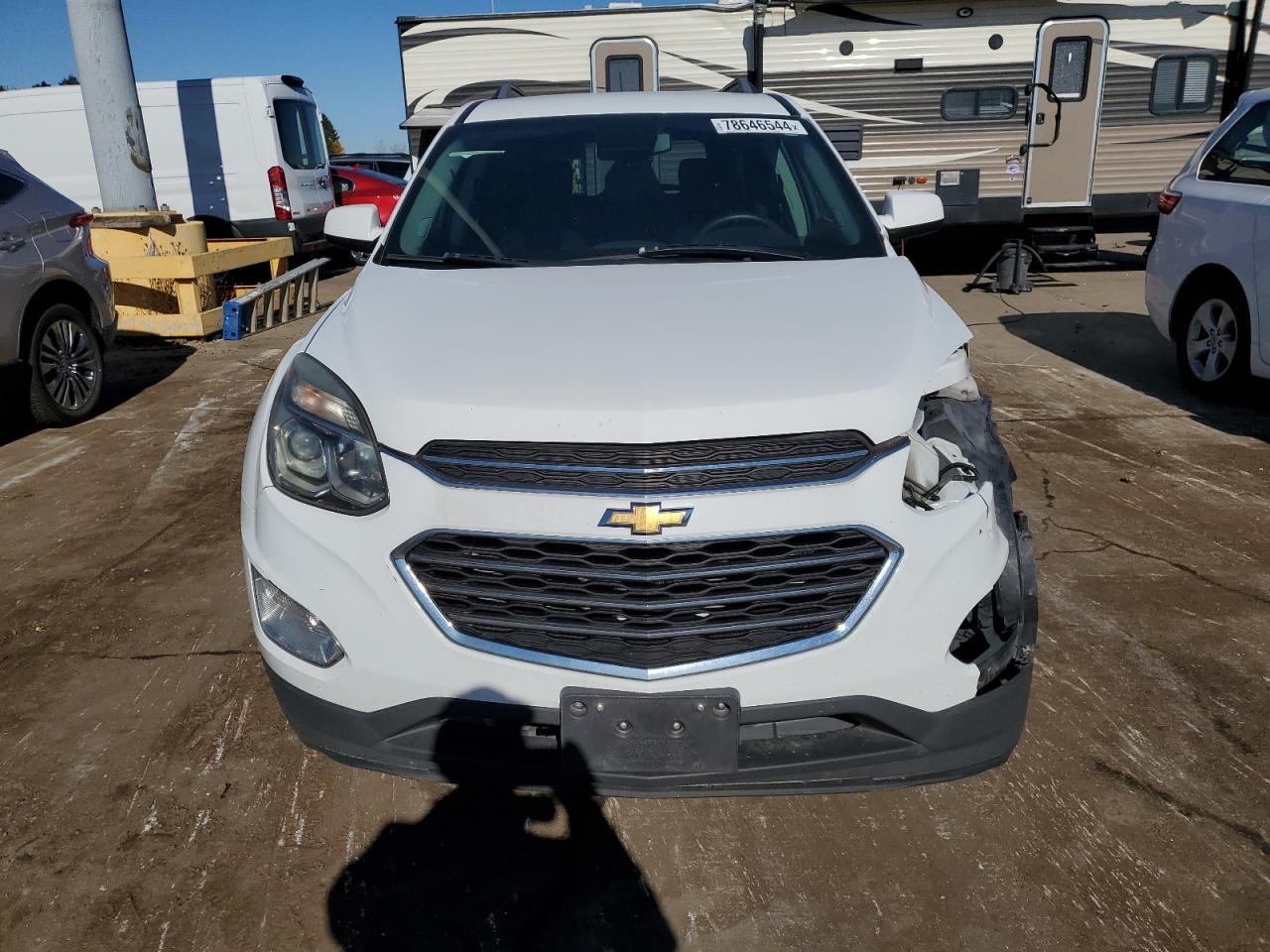 2016 Chevrolet Equinox VIN 2GNALCEK7G6185020 Copart auction photo, front end / minor dent/scratches damage thumbnail 5
