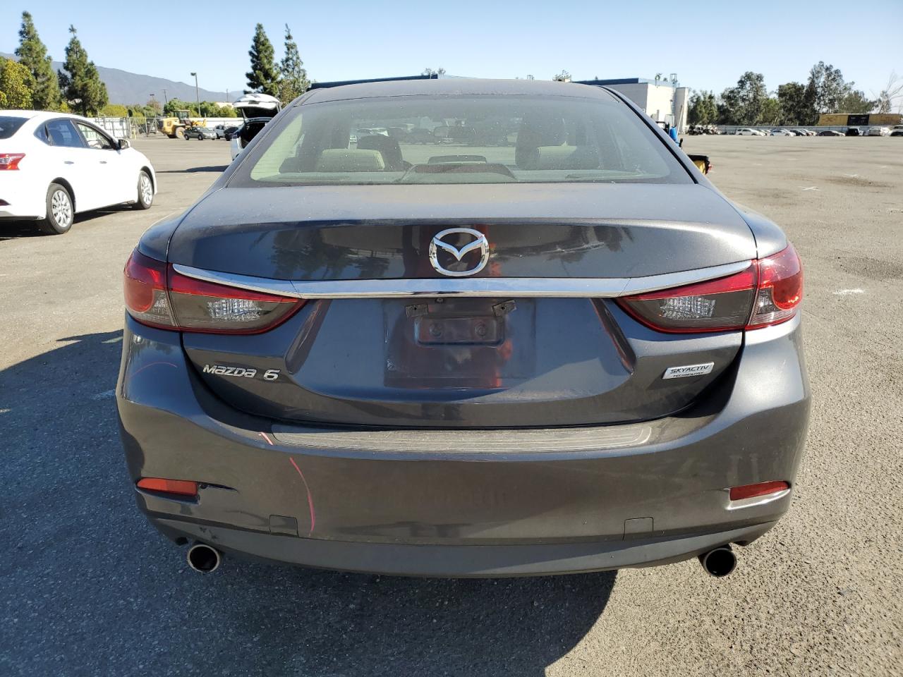 2016 Mazda 6 VIN JM1GJ1V55G1427555 Copart auction photo, front end / all over damage thumbnail 6