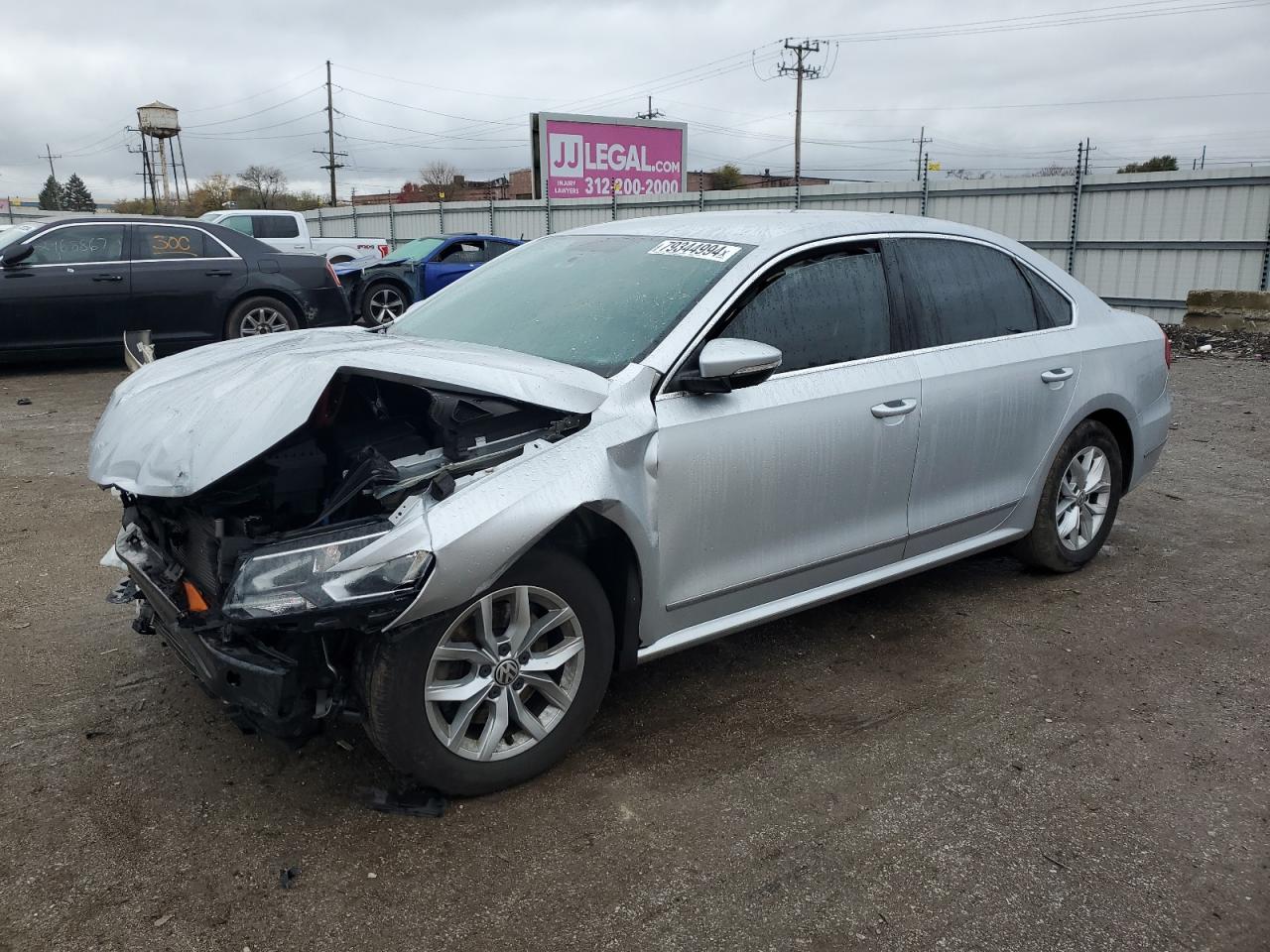 2016 Volkswagen Passat VIN 1VWAS7A38GC028568