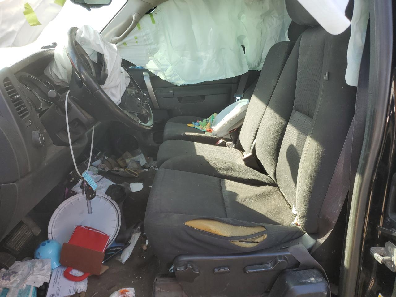 2012 Chevrolet Silverado VIN 1GCRKSE74CZ189481 Copart auction photo, all over damage thumbnail 7