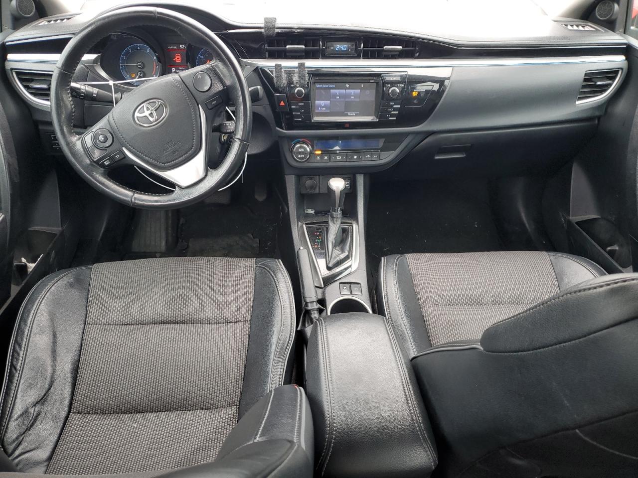 2016 Toyota Corolla VIN 2T1BURHE2GC520217 Copart auction photo, front end damage thumbnail 8