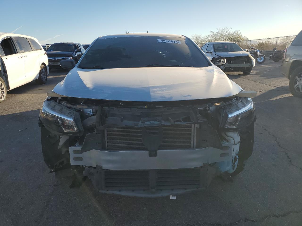 2016 Chevrolet Malibu VIN 1G1ZB5STXGF341590 Copart auction photo, front end damage thumbnail 5