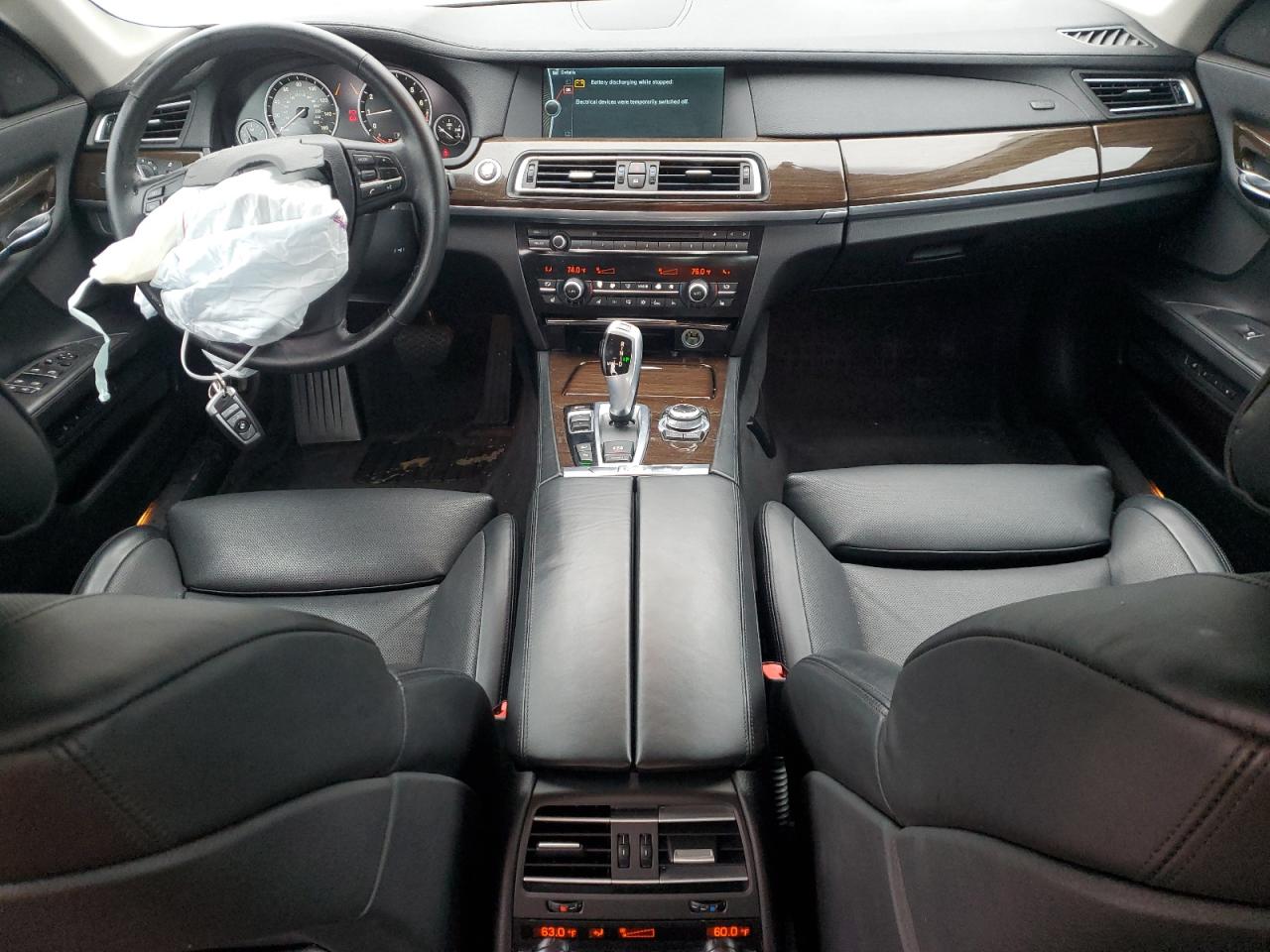 2011 BMW 7er VIN WBAKC8C54BC431767 Copart auction photo, front end damage thumbnail 8