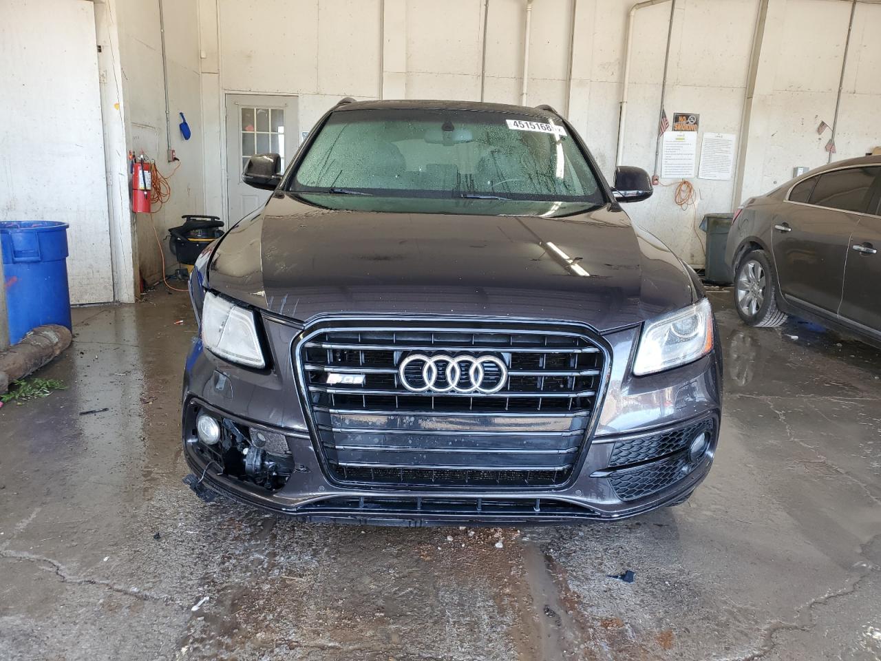2016 Audi SQ5 VIN WA1CCAFP3GA009613 Copart auction photo, front end / undercarriage damage thumbnail 5