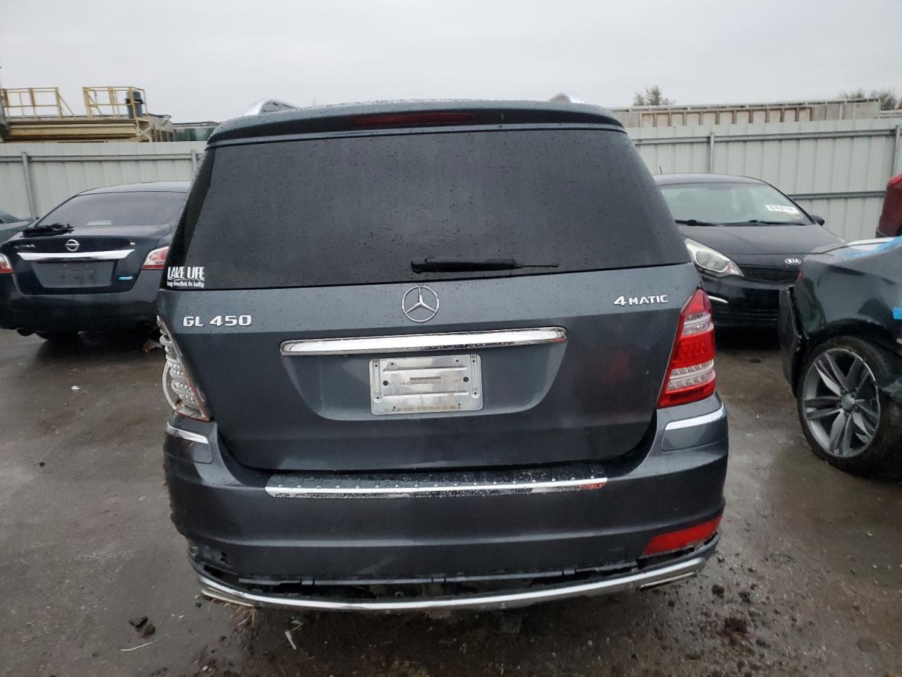 2012 Mercedes-Benz GL-klasse VIN 4JGBF7BE7CA796507 Copart auction photo, all over damage thumbnail 6
