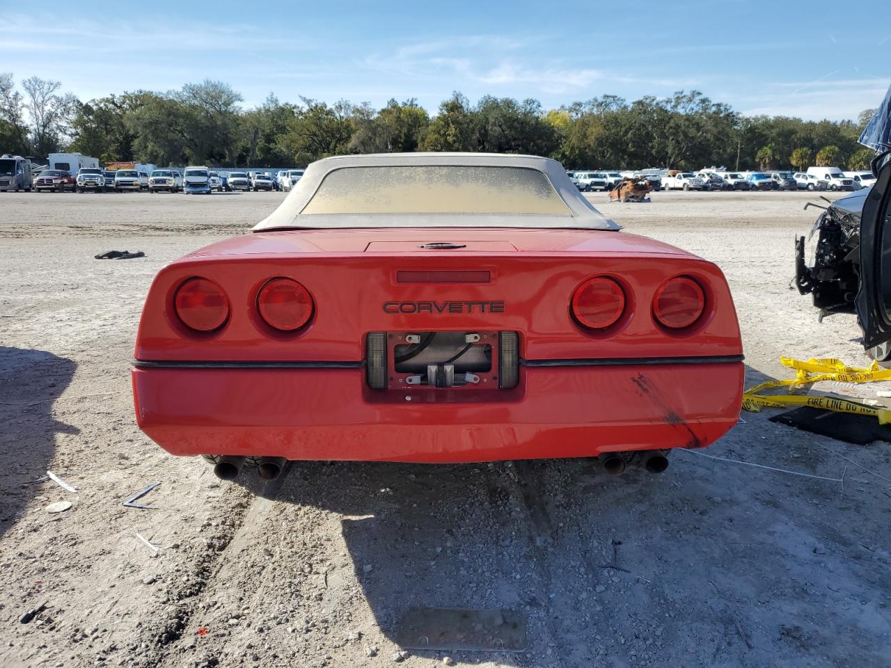 1987 Chevrolet Corvette VIN 1G1YY3189H5117519 Copart auction photo, mechanical / minor dent/scratches damage thumbnail 6