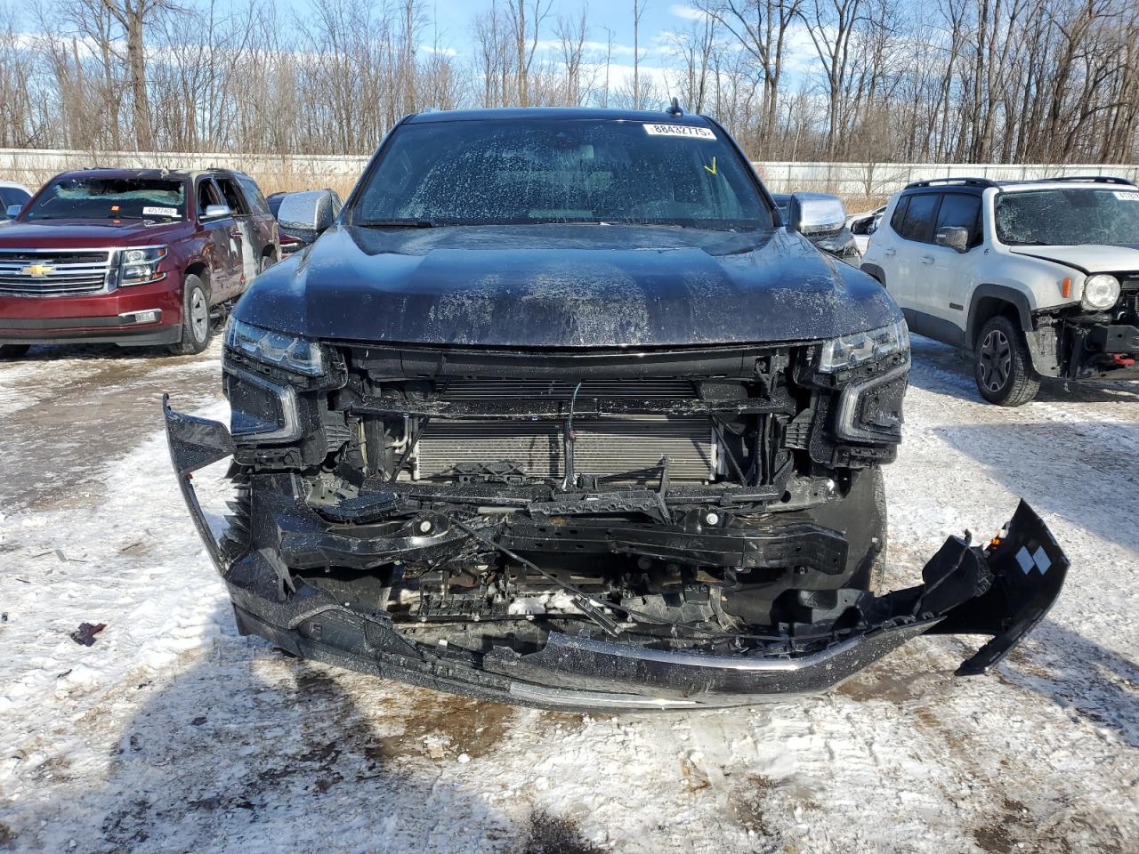 2023 Chevrolet Tahoe VIN 1GNSKSKD1PR534829 Copart auction photo, front end / undercarriage damage thumbnail 5