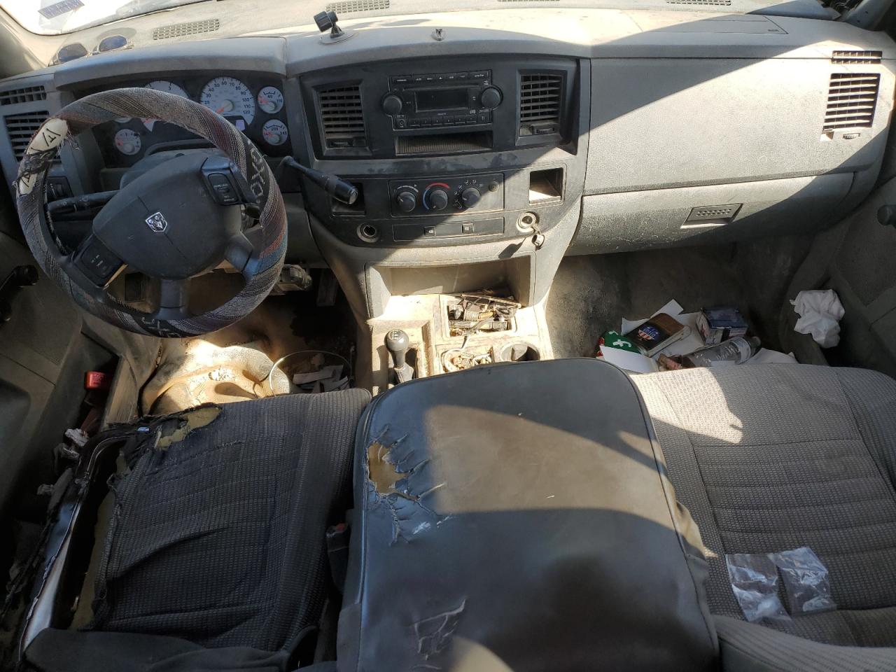 2008 Dodge RAM VIN 3D7KS28A88G243502 Copart auction photo, rear end damage thumbnail 8