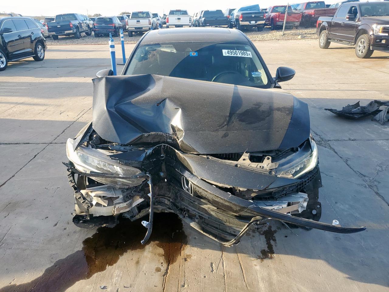 2018 Honda Accord VIN 1HGCV2F60JA032675 Copart auction photo, front end damage thumbnail 5