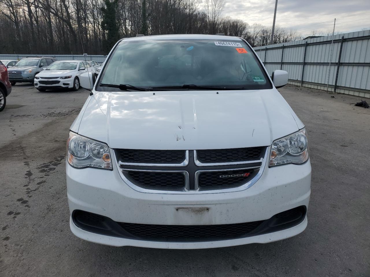2016 Dodge Caravan VIN 2C4RDGCG0GR327463 Copart auction photo, side damage thumbnail 5