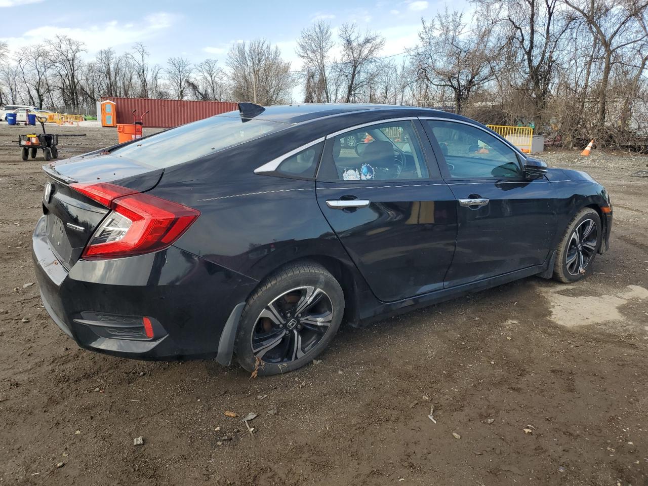 2016 Honda Civic VIN 2HGFC1F96GH646194 Copart auction photo, side / undercarriage damage thumbnail 3